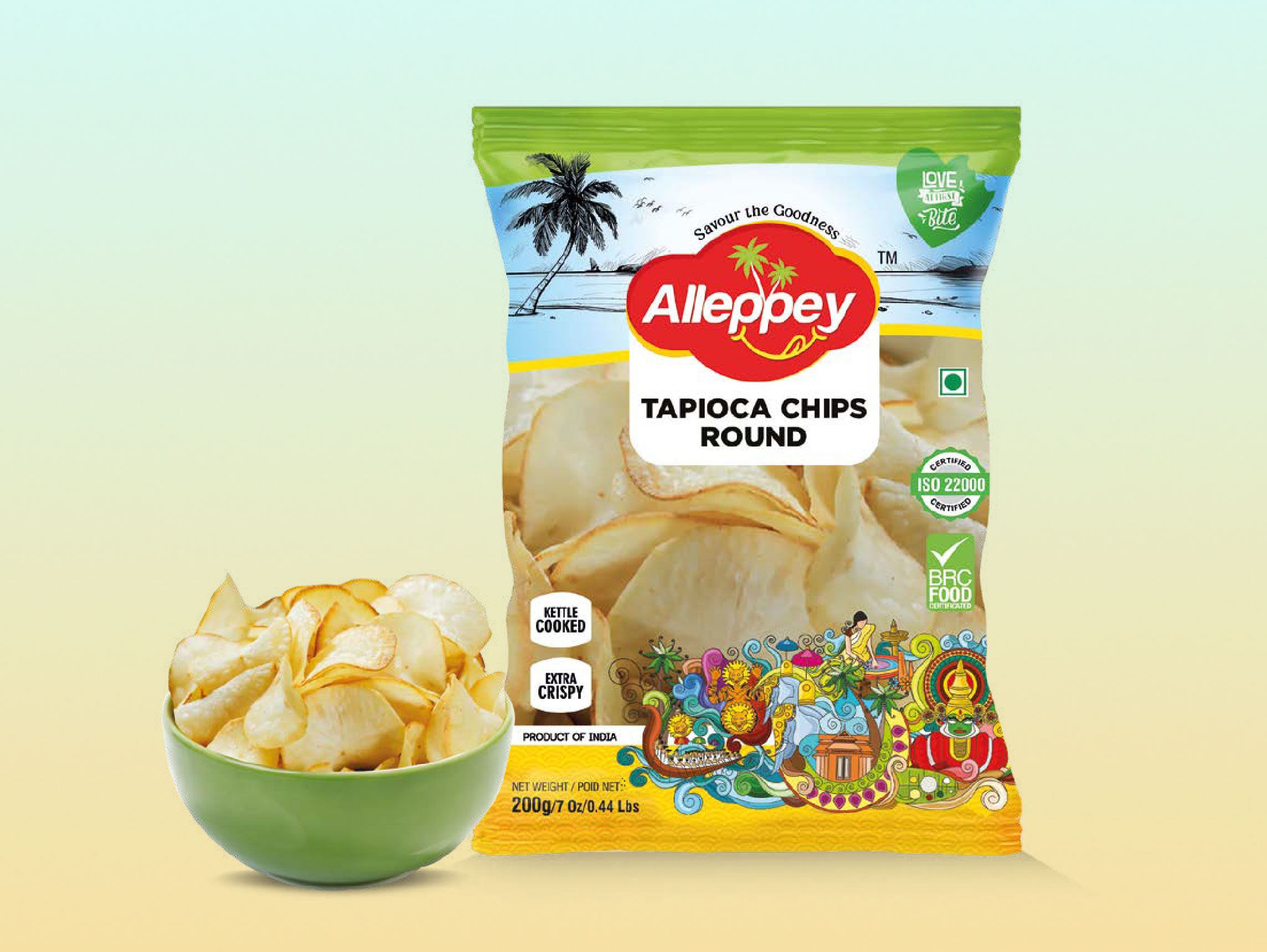 Tapioca Chips (Round)
